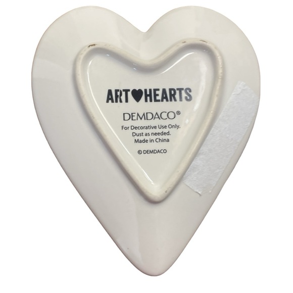 Meant to be Art Heart Trinket Dish - The Art Hearts Collection by Demdaco - Picture 4 of 5